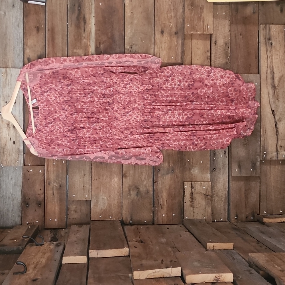 Free People Midi Floral Dress